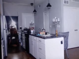 Ebony sweetheart Butt Naked Around the House, xxx movie show 28