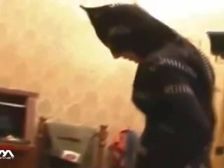 Užmaskuotas catwoman smaukymas erzinti & denial sesija
