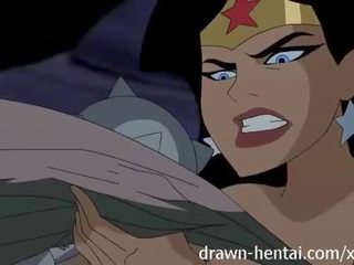 Justice league hentai - dy chicks për batman organ seksual i mashkullit